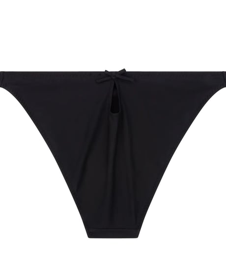 Love Stories Rosie Tanga-Style Briefs in Black