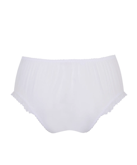Agent Provocateur  High Waisted Brief in Black/White