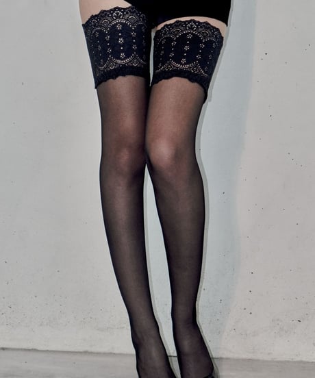 Trasparenze DIANA Stay Up in Black