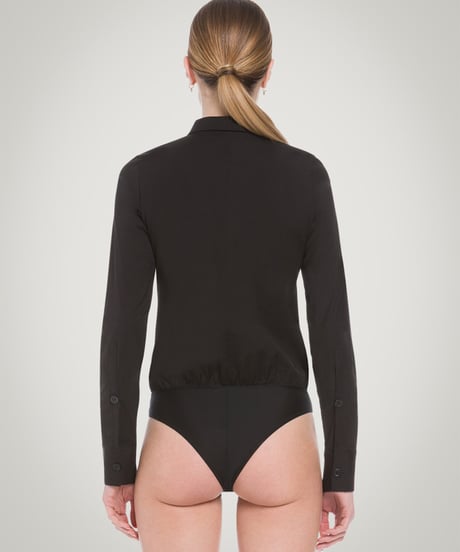 Wolford Shirt Body in Black