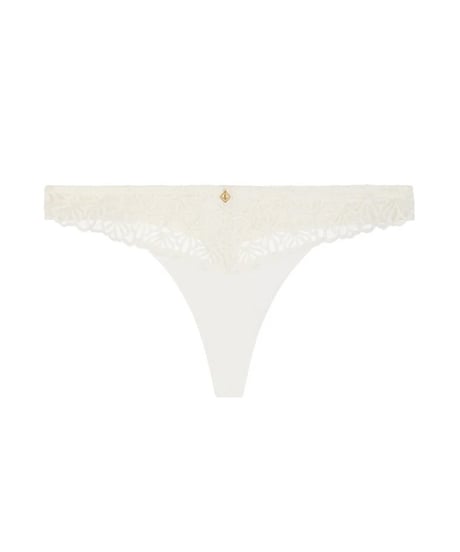 Aubade Secret Memories  Tanga in Ivory