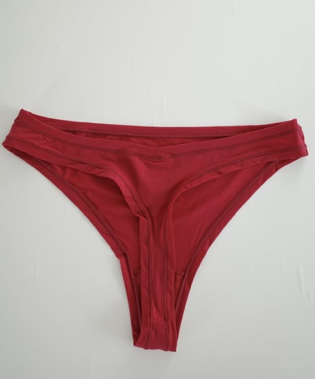 V Shape Thong in Red