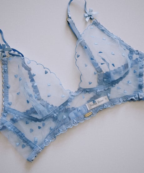Nette Rose Pia Cup Bralette in Blue