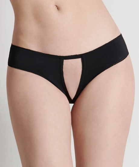 Maison Close Le Petit Secret Open Panty in Black