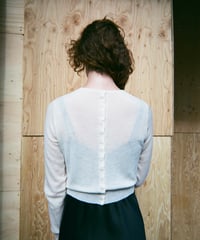 HAZE Cashmere Cardigan in Ivory