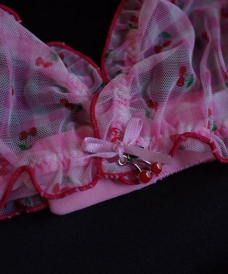 Pink Cherry Soft Bra