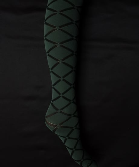 Trasparenze Monsoons tights in green size1