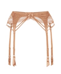 Agent Provocateur Tanya Suspender in Gold