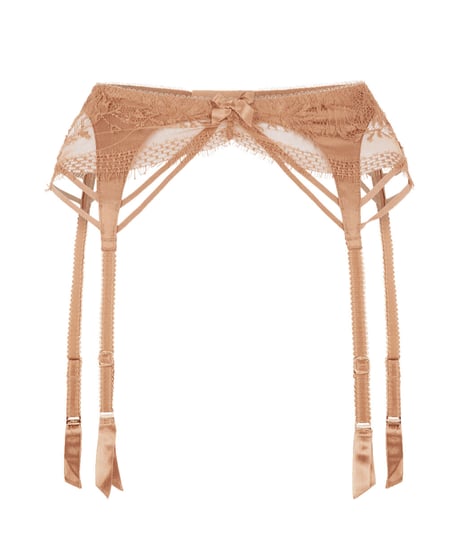 Agent Provocateur Tanya Suspender in Gold
