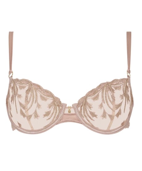 Aubade Cosmic Romance  Wire Bra in Sand Rose