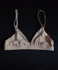 Soft bra in beige