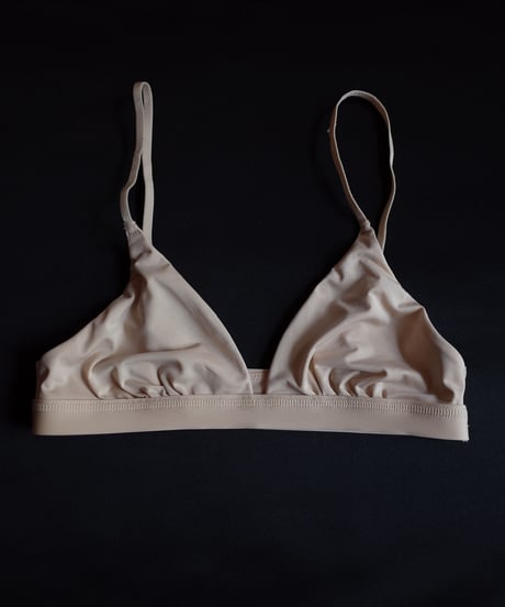 Soft bra in beige