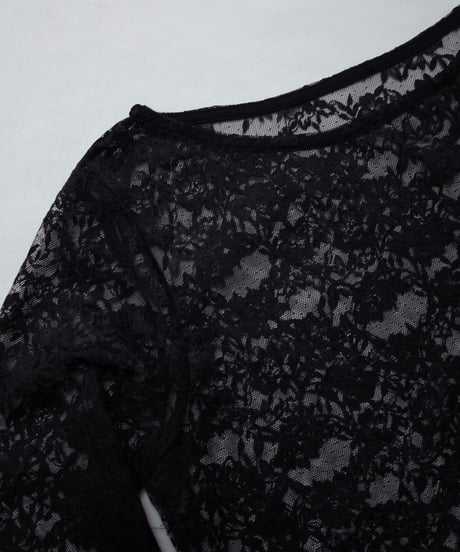Lace long sleeve tops