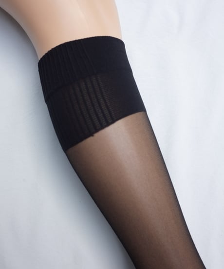 Trasparenze SONIA Knee High in Black