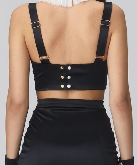 Mur Mur Maid Bra Top Black