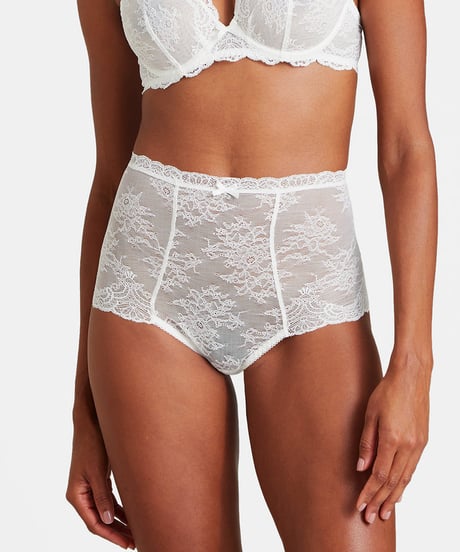 Aubade Danse des Sens  High-waist brief in Opal