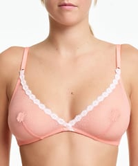Yasmine Eslami Tamara Soft Bra in Orange Blossom