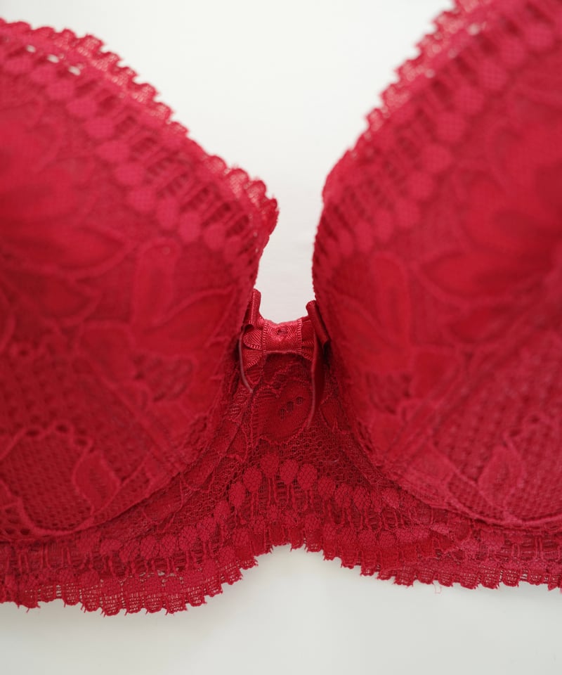 ガブリエルペコ　ペコブラ　ブラ&ショーツセット Peco Bra New Red Panty Set | GABRIELLE PECO