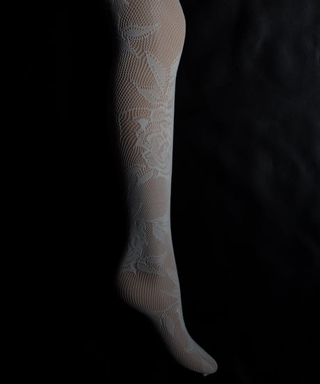 Trasparenze CERVIA Tights in Seta (Ivory)