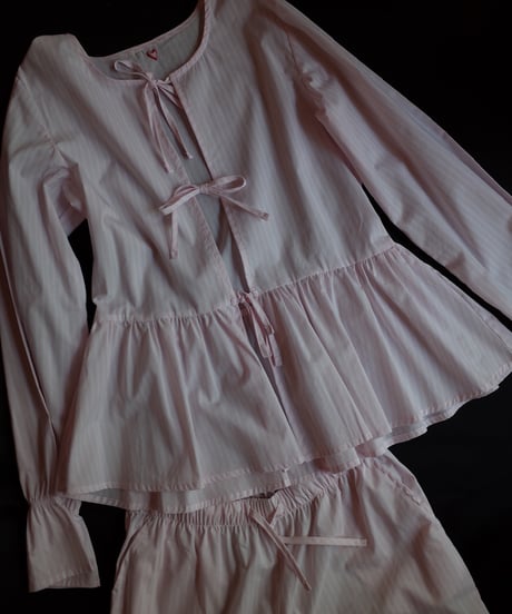 Stripe Pajamas Set in Pink