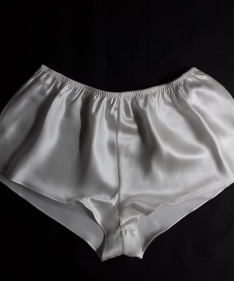 Luna di Seta Silk Boxer in Ivory