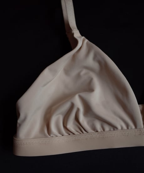 Soft bra in beige
