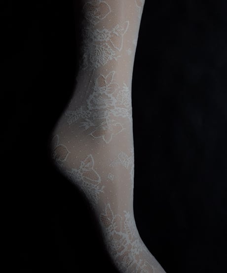 Trasparenze ARGO Tights in Seta (Ivory)
