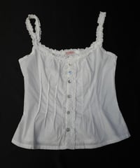 Fruity Booty Broderie Sleeveless Top
