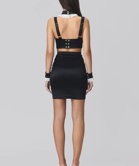 Mur Mur Maid Skirt Black