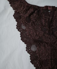 Zermatt Clara Thong in Chocolate