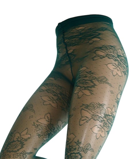 Trasparenze ARGO Tights in Petrolio (Green)