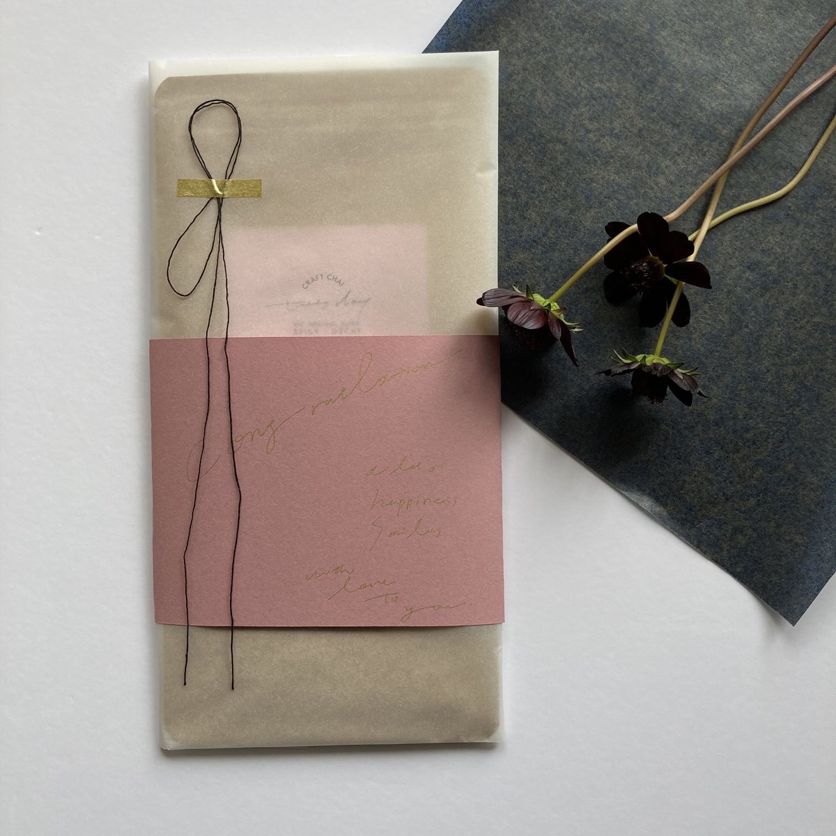 ラッピングご希望の方はこちらをカートへ | クラフトチャイシロップ