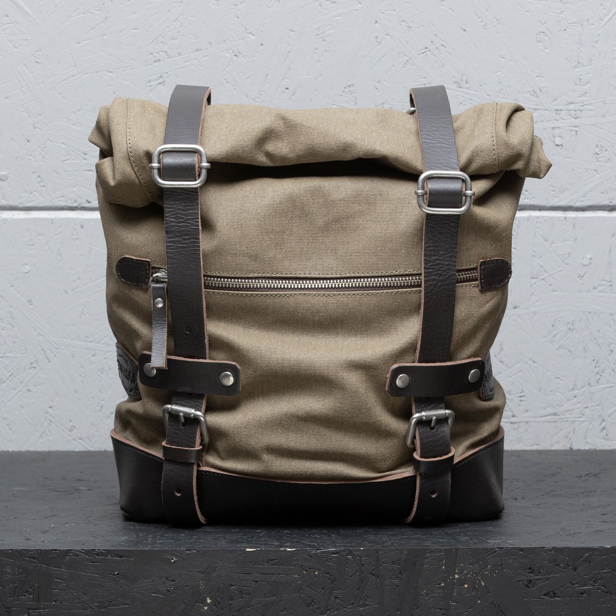 LaPoderosaGoods Dakhla 12L / サドルバッグ カーキ | 車坂下mo