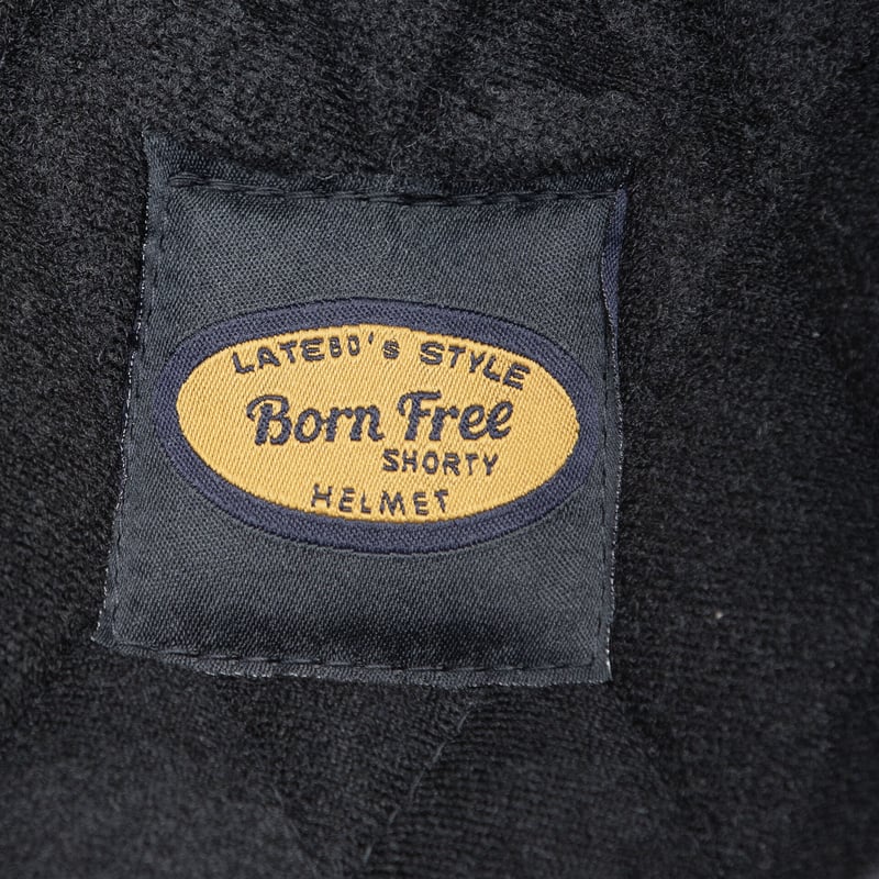 BORN FREE SHORTY ハーフヘルメット ブラック | 車坂下motocycle