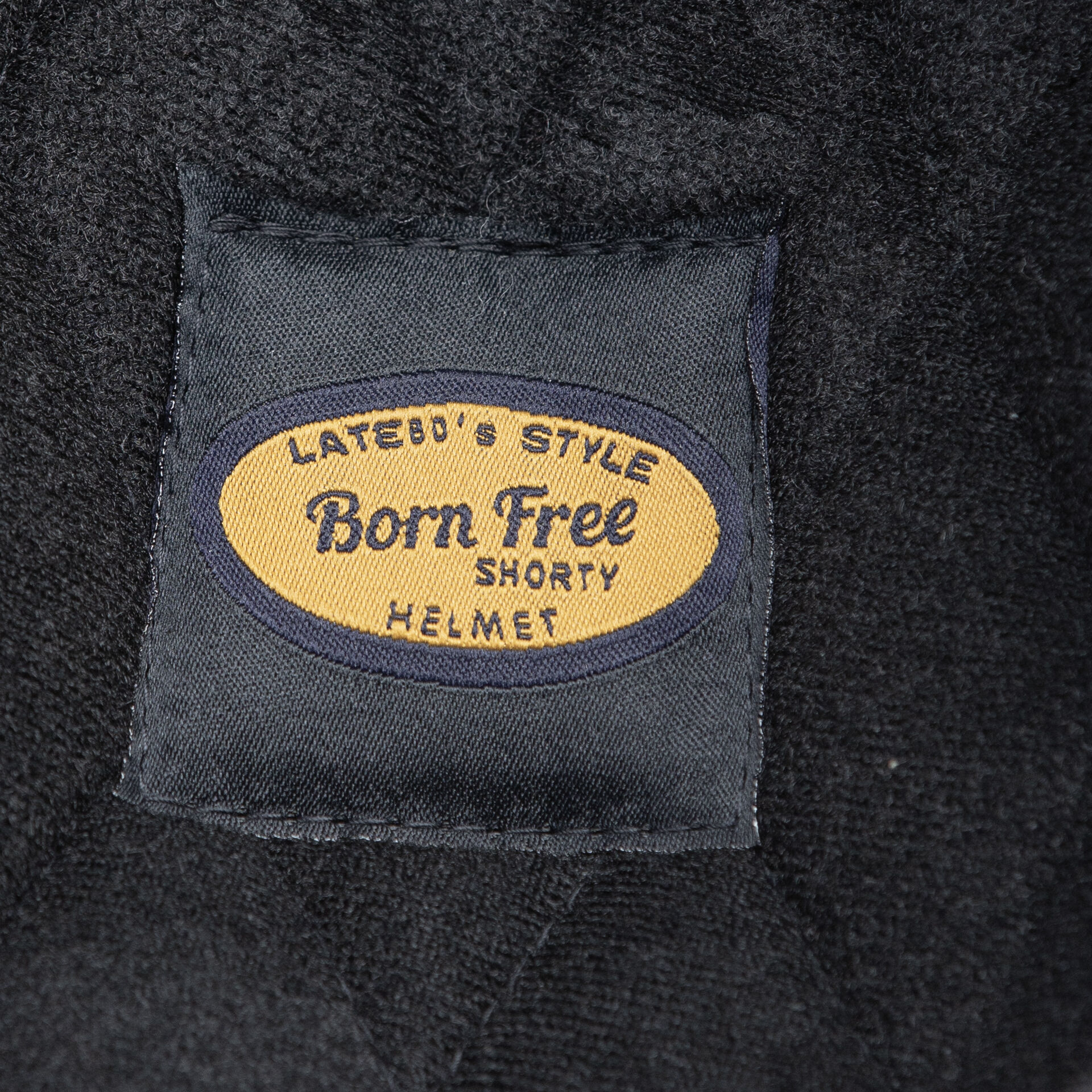 BORN FREE SHORTY ハーフヘルメット ブラック | 車坂下motocycle