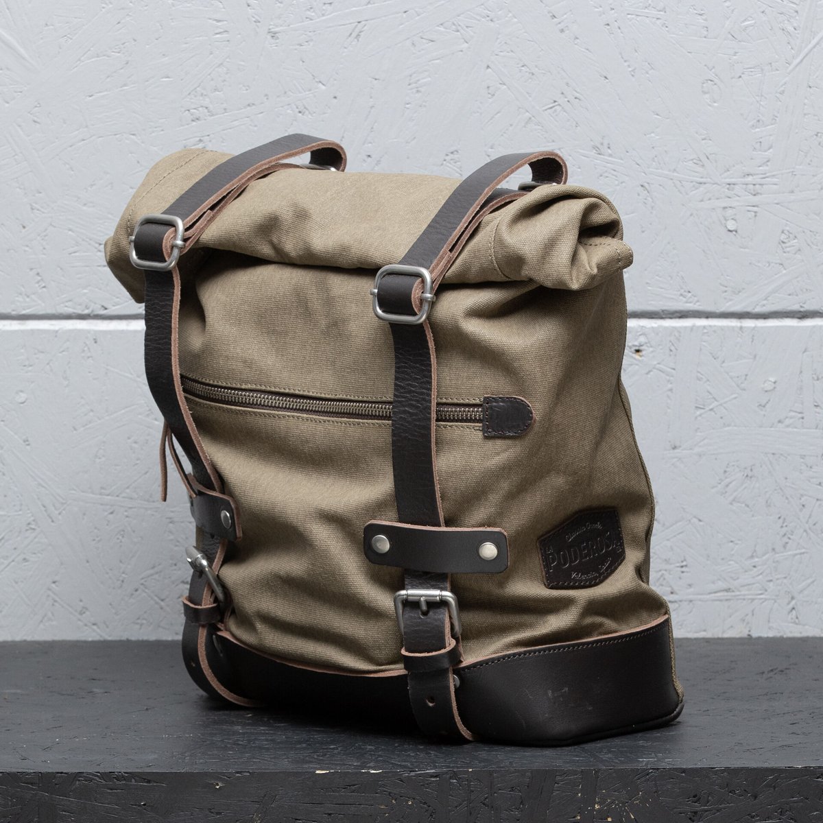 LaPoderosaGoods Dakhla 12L / サドルバッグ カーキ | 車坂下mo