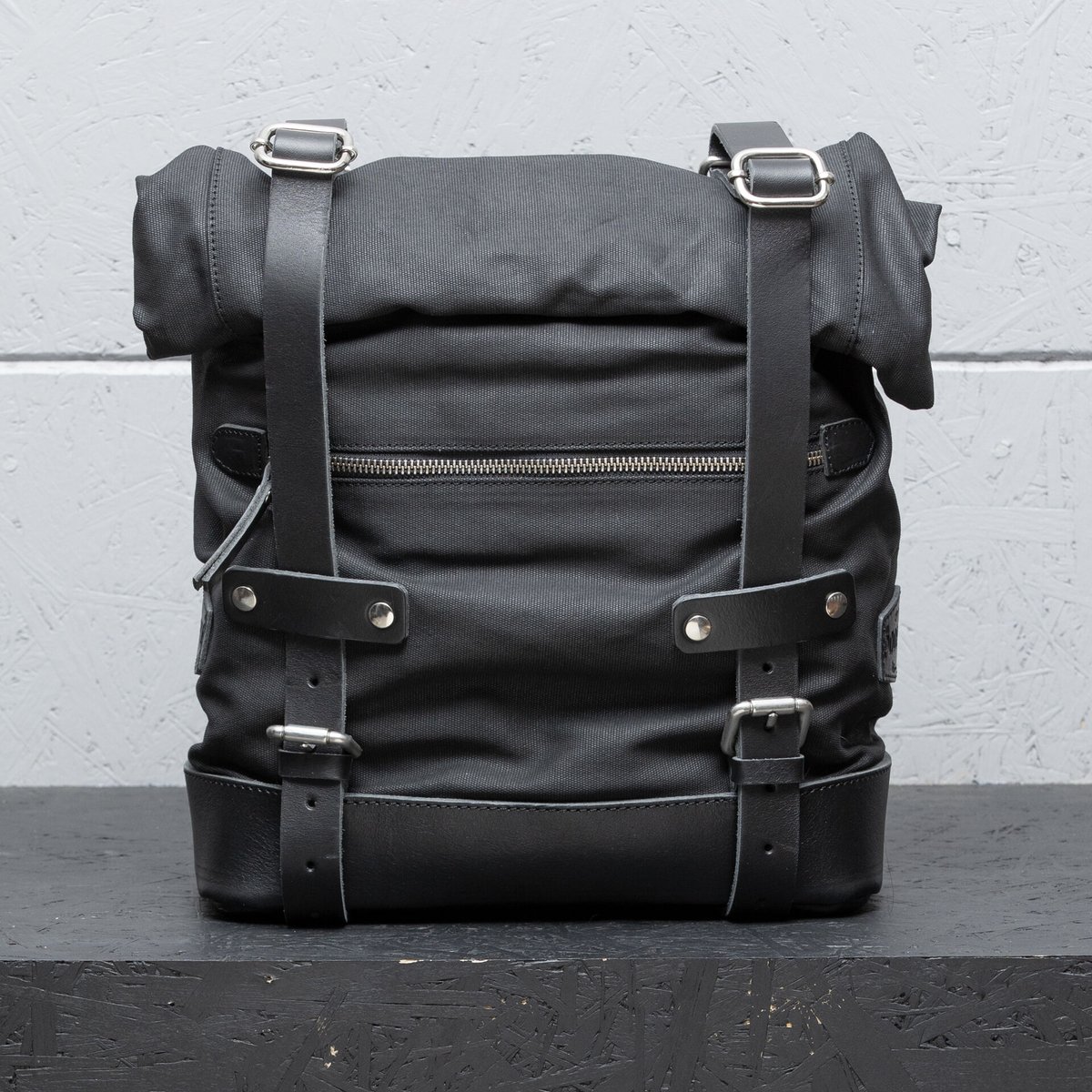 【for はる田様】 LaPoderosaGoods Dakhla 12L / サドルバッグ ブラック | 車坂下m