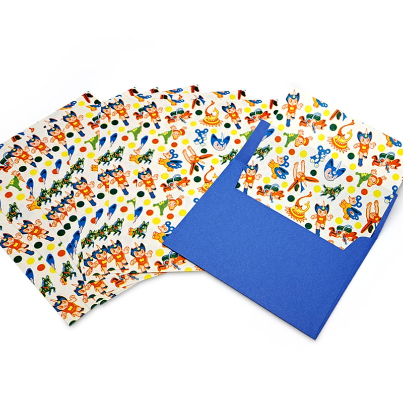 レターセット（みんなヒーロー） | 夜長堂 online store