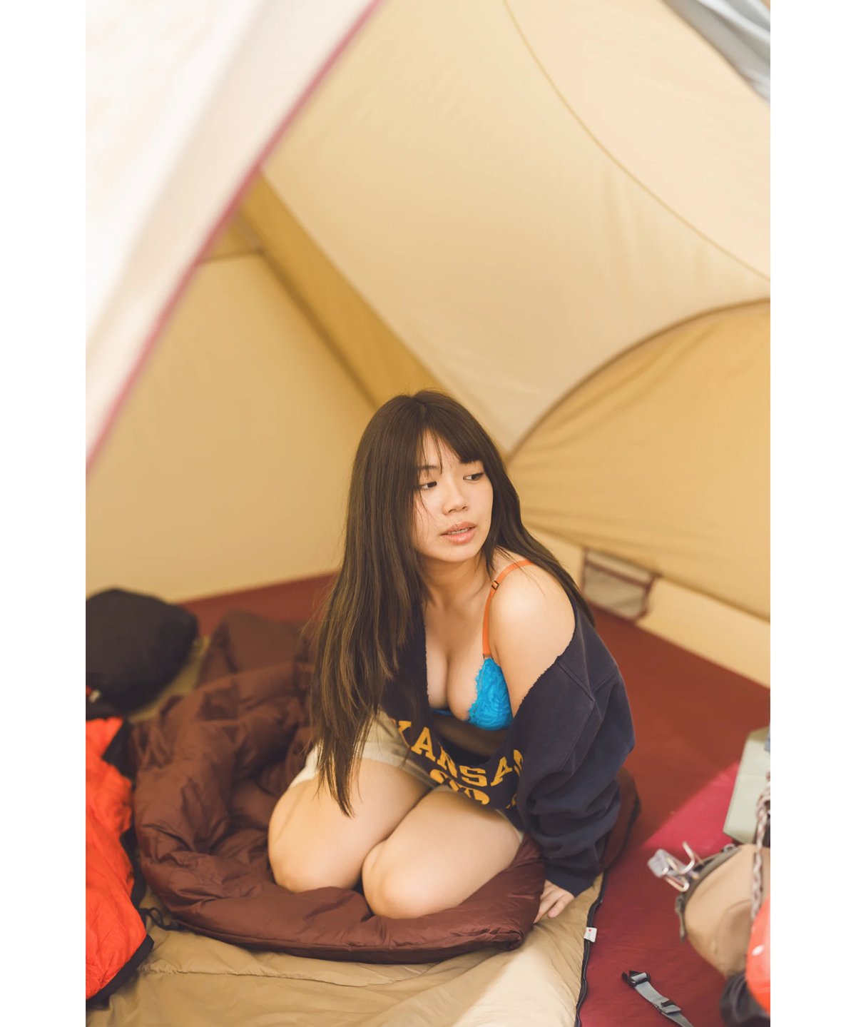 日本一だらしない”キャンプ女子153cm たにりか初デジタル写真集『週末