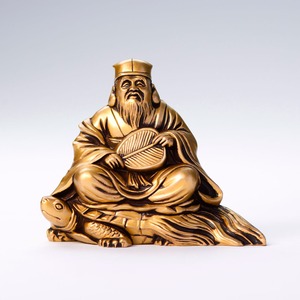 鋳物製(七福神の寿老人) 銀雅堂】 七福神 寿老人 | 高岡伝渡 -online shop-