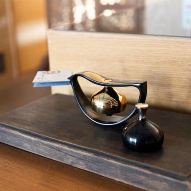 山口久乗】てのりん 黒／シルバー | 高岡伝渡 -online shop-