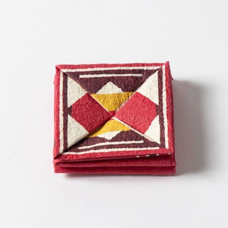 桂樹舎】和紙 ます型小銭入れ［積み木］ | 高岡伝渡 -online shop-