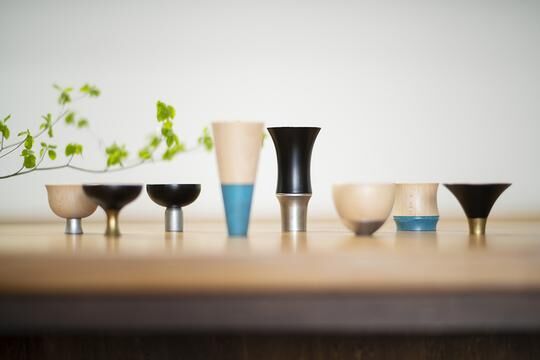 KISEN】Guinomi Sake Cup Kurourushi DON | 高岡伝渡