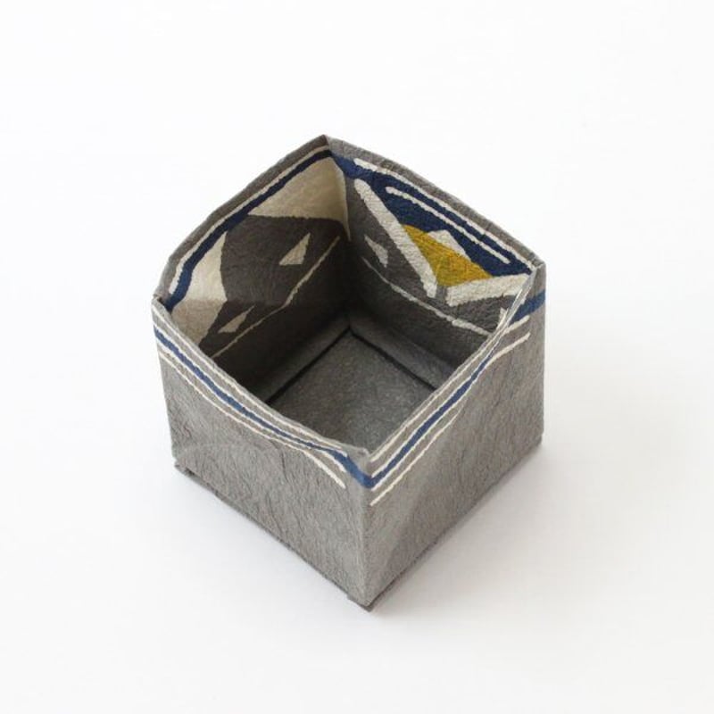 桂樹舎】和紙 ます型小銭入れ［積み木］ | 高岡伝渡 -online shop-