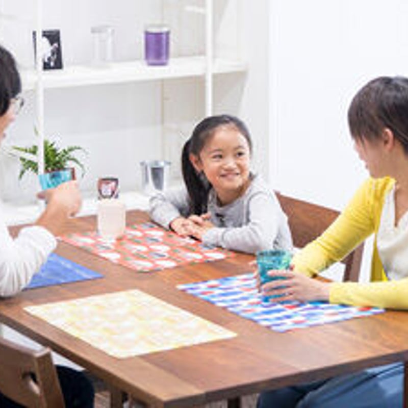 子供の日・兜のランチョンマット・2枚組