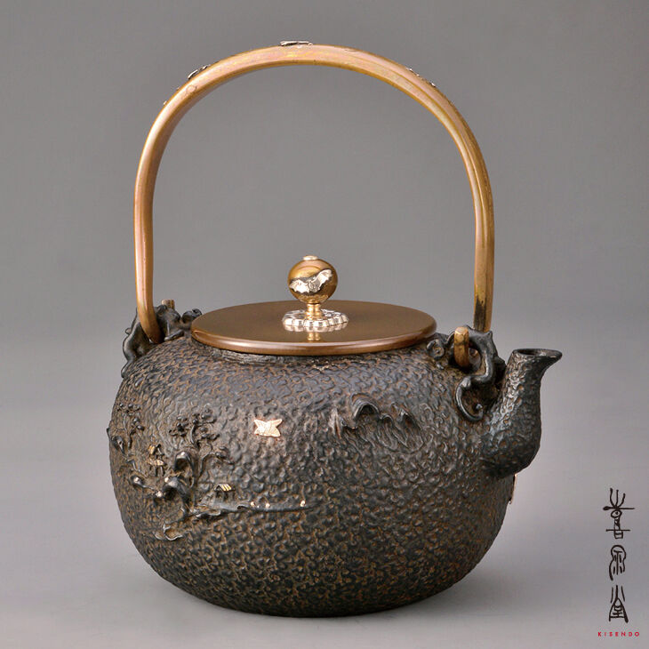 喜泉堂】 月光千鳥鉄瓶 | T.OCUL -online shop- 喜泉堂】 月光千鳥鉄瓶 | T.OCUL -online shop-