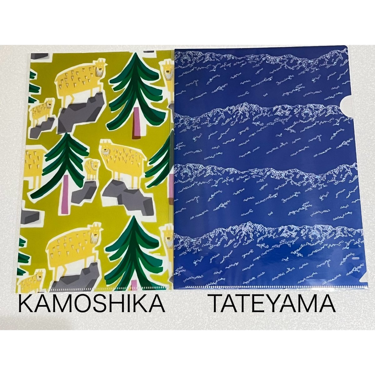 富山もよう】クリアファイル 4枚セット | 高岡伝渡 -online shop-