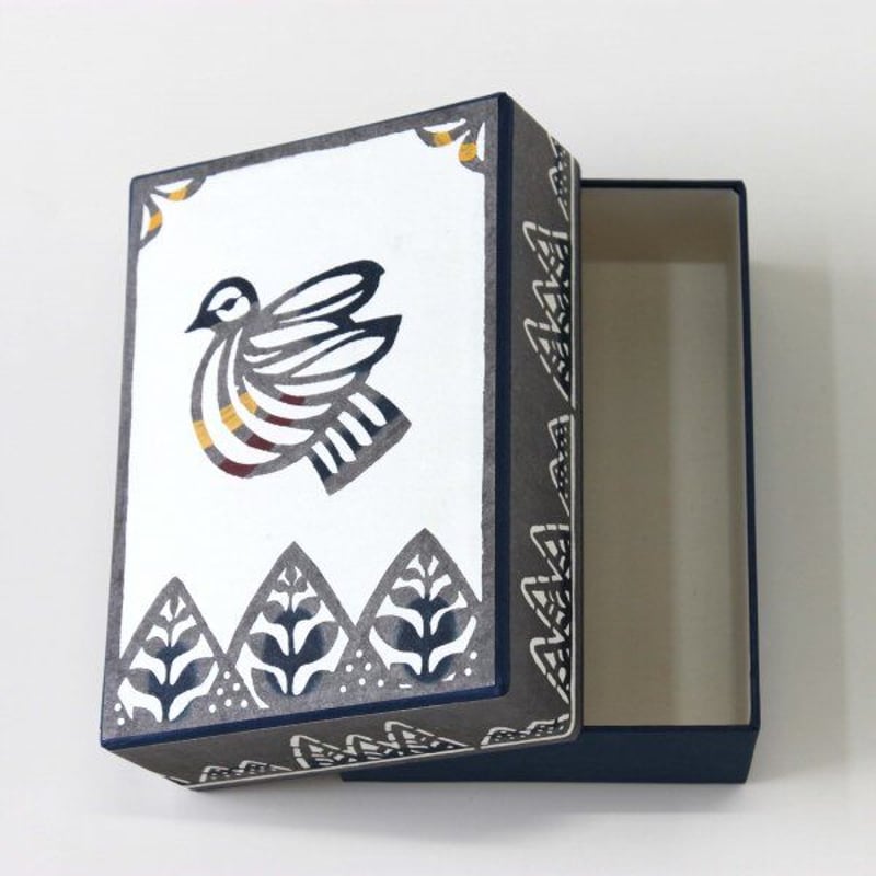 桂樹舎】はがき箱 小鳥 | 高岡伝渡 -online shop-
