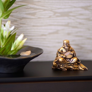 銀雅堂】 七福神 寿老人 | 高岡伝渡 -online shop-