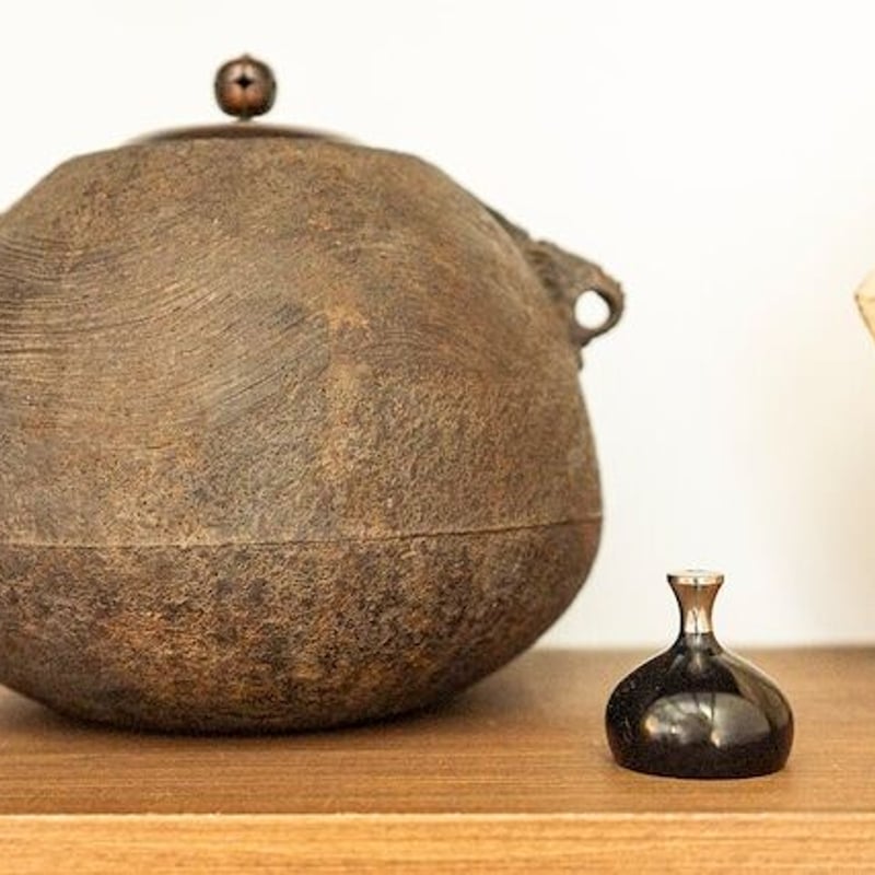 山口久乗】てのりん 黒／シルバー | 高岡伝渡 -online shop-